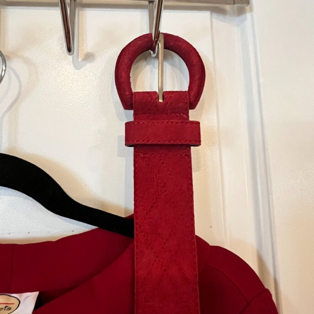 Talbots Red Dress Size 6 - Picture 3 of 5